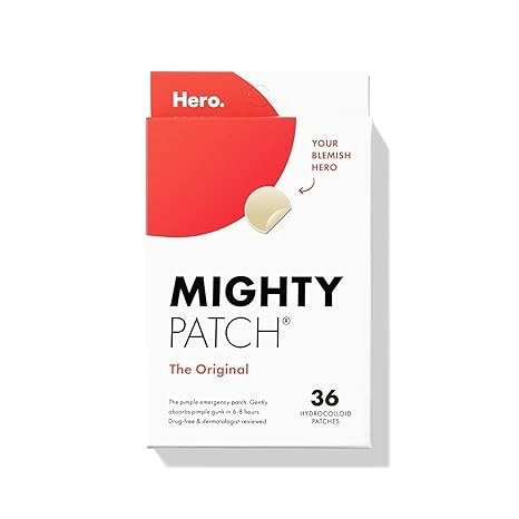 Mighty Patch Original Hydrocolloid Acne Pimple Patches 36 Count